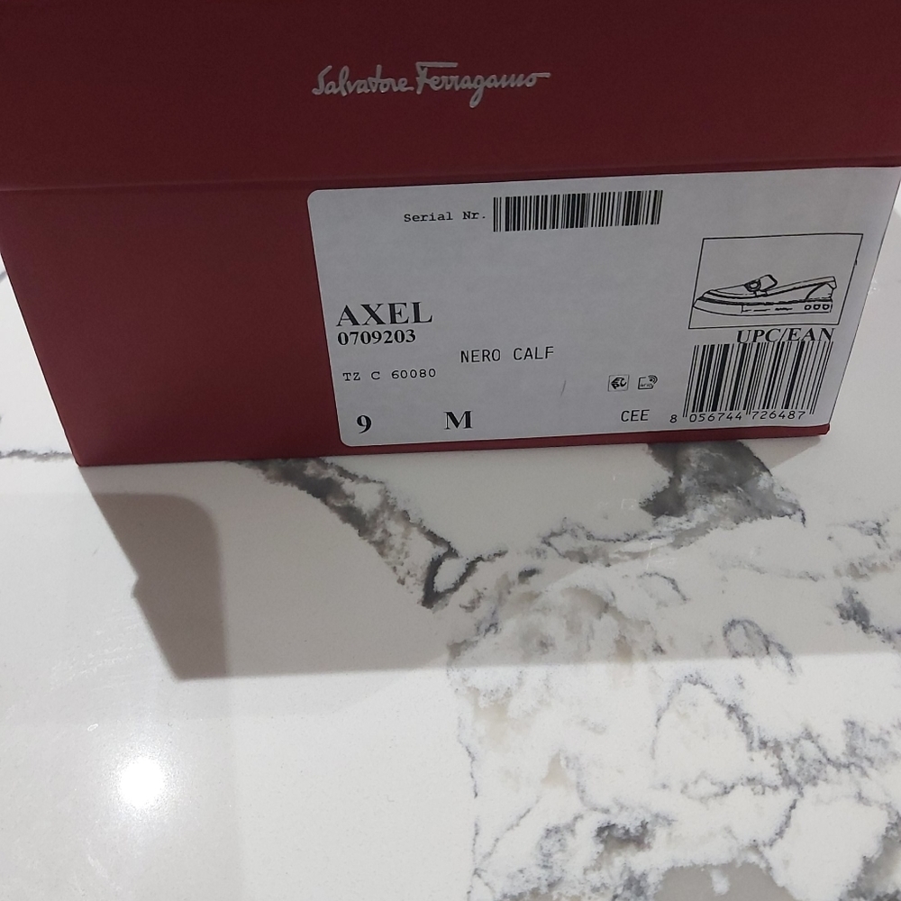 Salvatore Ferrgamo Axel Sneaker Dress Shoes Size - Picture 7 of 8